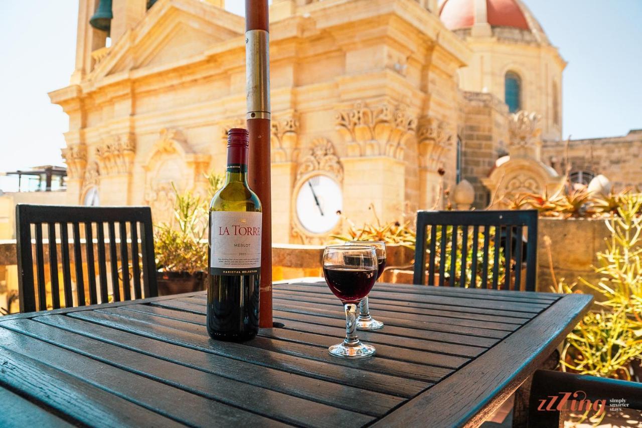 A Holiday Home Duplex In A Gozo Village Square Victoria Esterno foto